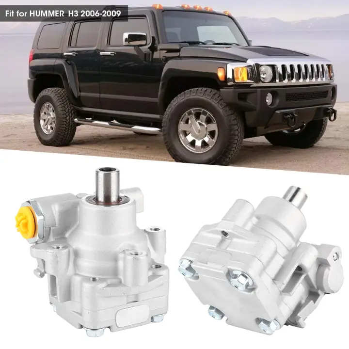 Power Steering Pump Auto Steering Pump Power Pump Replacement Parts Fit for HUMMER H3 2006‑2009 15235158
