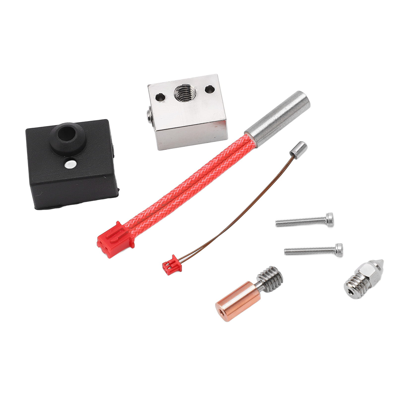 3D Printer Heating Block, 24V 40W Sturdy 3D Printer Hotend for Replacement. 