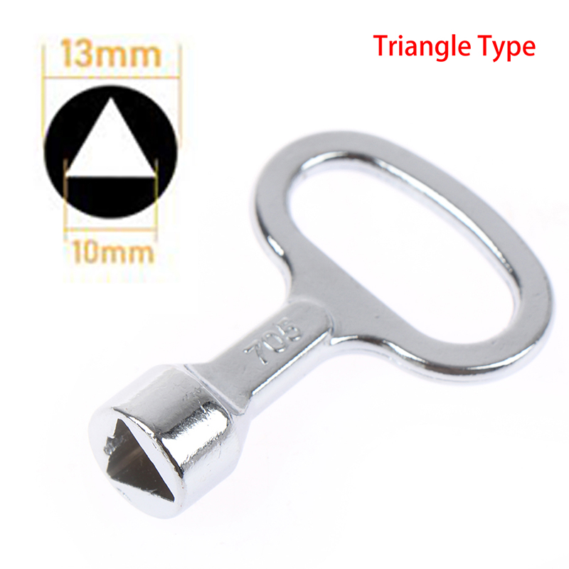 Panel Lock Key Universal Wrench Triangle/Socket Electrical Cupboard Box Switch GJCUTE. 