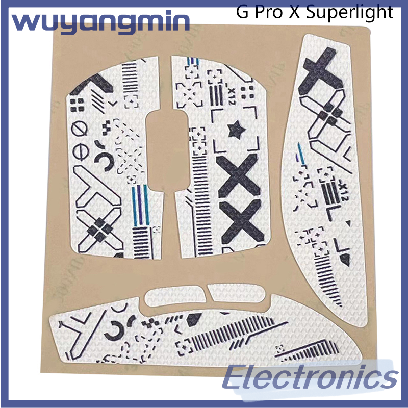 【Miga Plaza】 Mouse Grip Tape Skate Handmade Sticker Non Slip Suck Sweat For Logitech G Pro X Superlight G502 G402 G102 G304. 