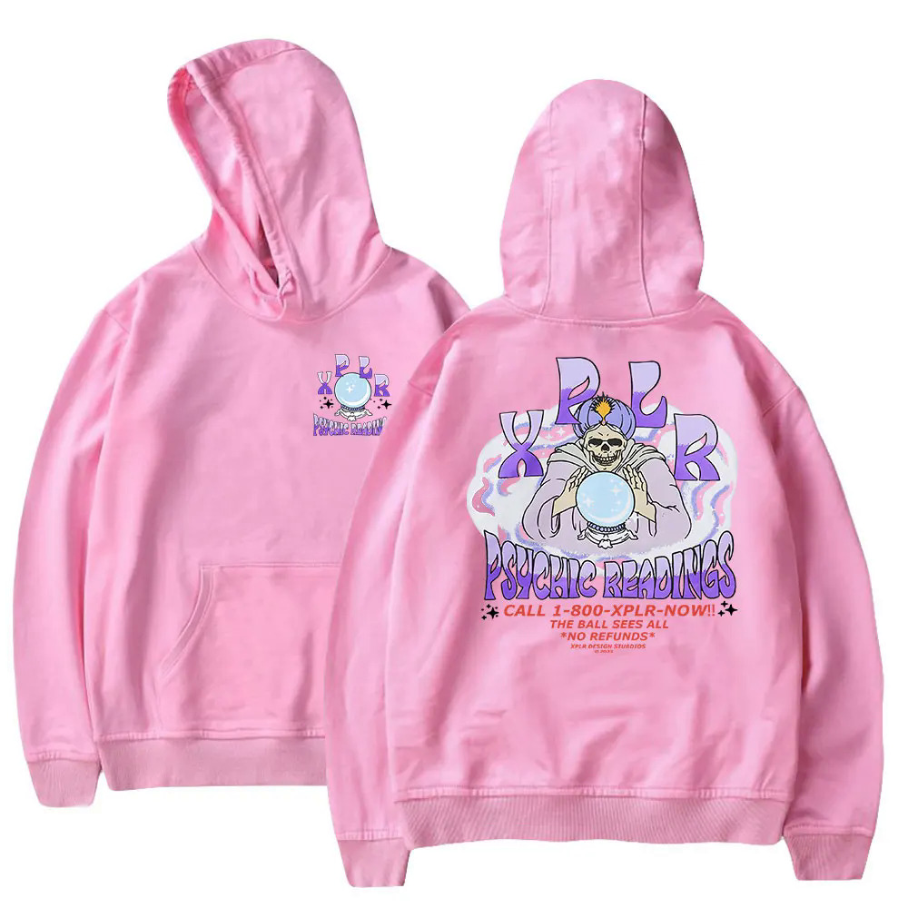 2023 XPLR Psychic Reading Hoodie Sam And Colby Merch Hoodies For Men/Women Street Style Fashion Sweatshirt Long Sleeve Hoodies. 