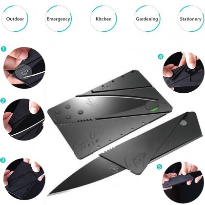 Cardsharp Credit Card Knife Stainless Steel Blade. 
