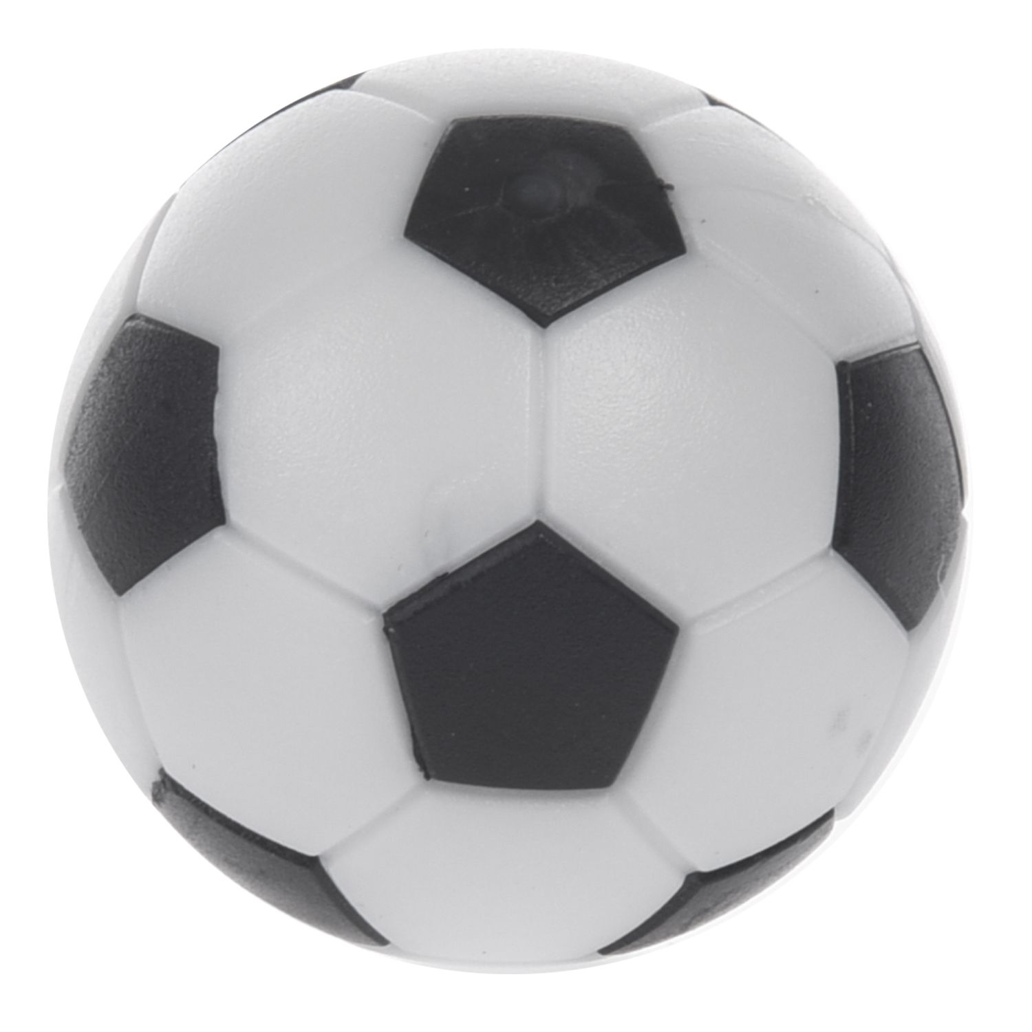 5x Plastic 32mm Soccer Indoor Table Football Ball Replace Black+white. 