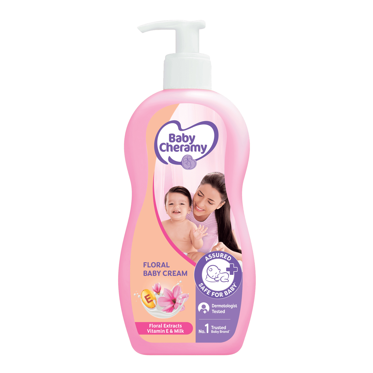 Baby Cheramy Floral Cream 400Ml