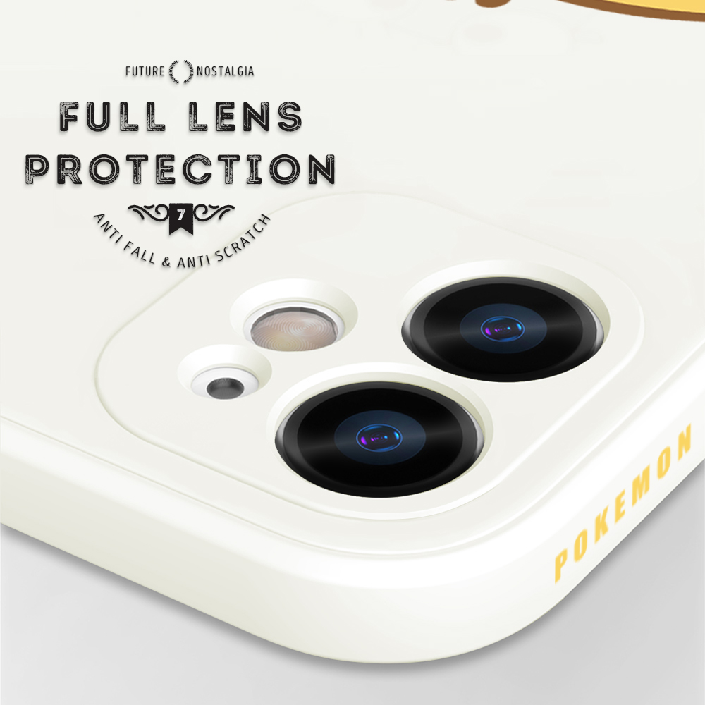 Hontinga for Huawei Nova 3 Back Cover Cute Cartoon Duck Side Design Case Soft Square Edge Liquid Silicone Phone Cases. 
