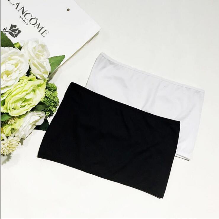2 Pieces Fashion Women Elasticity Tube Top Strapless Corset Stretch Vest Girls Crop Top. 
