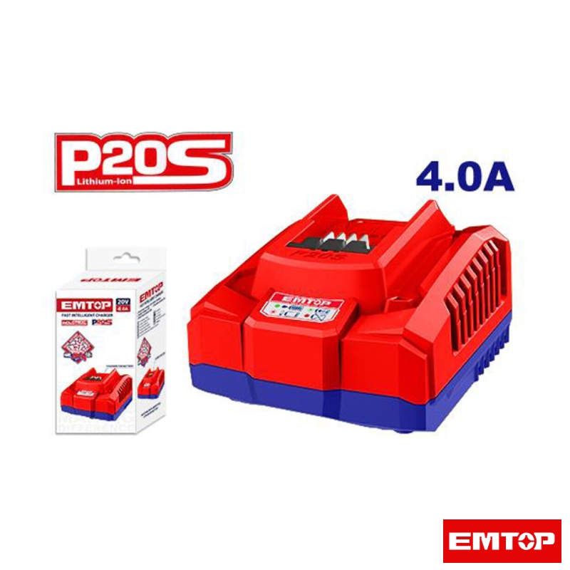 EmTop Lithium Ion Battery Charger 4.0Ah Daraz.lk