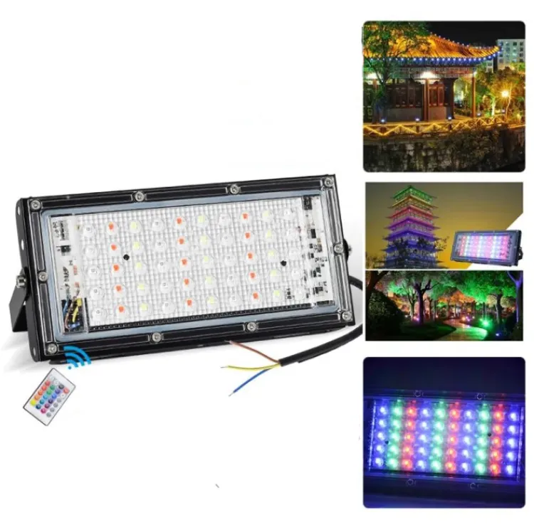 Outdoor colour changing led store flood lights