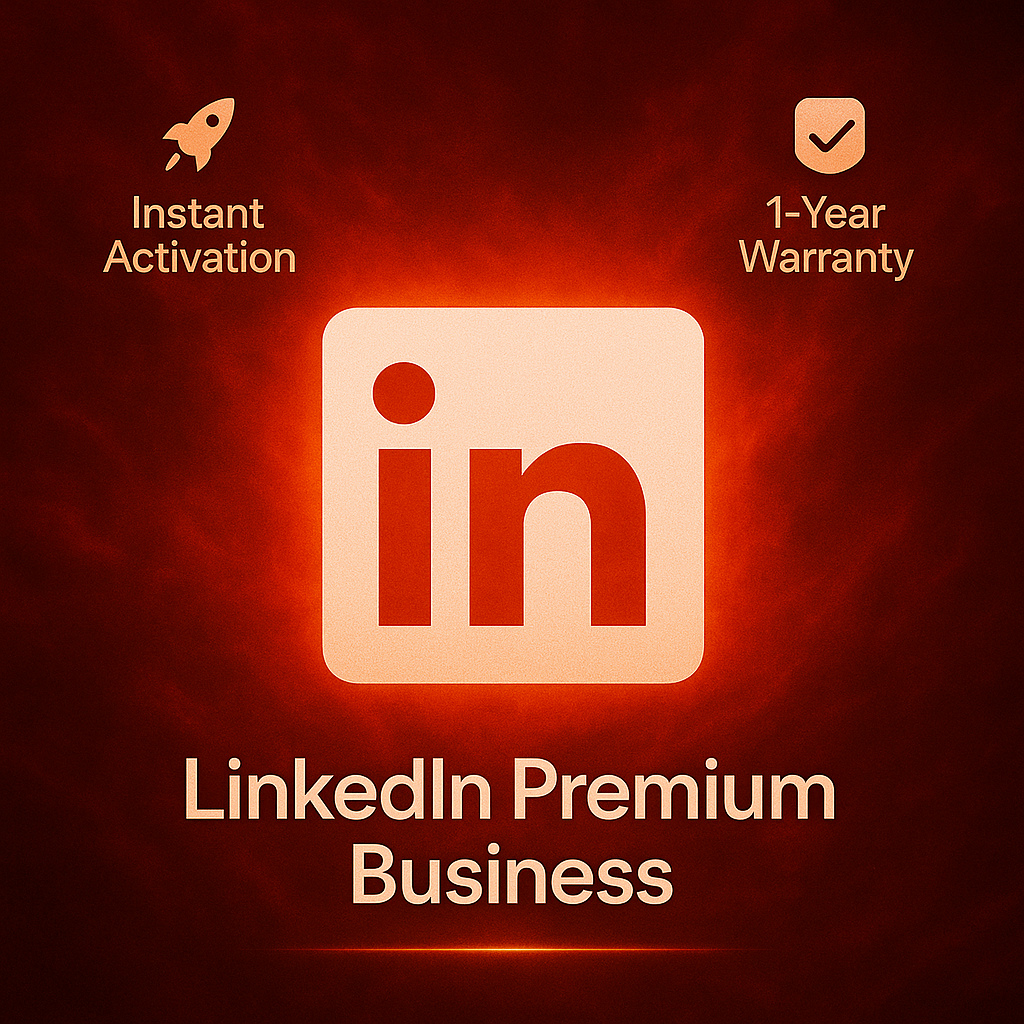 LinkedIn Premium Business Upgrade | 1 Year Subscription to Your Personal Account | Instant Activation - Instant Delivery