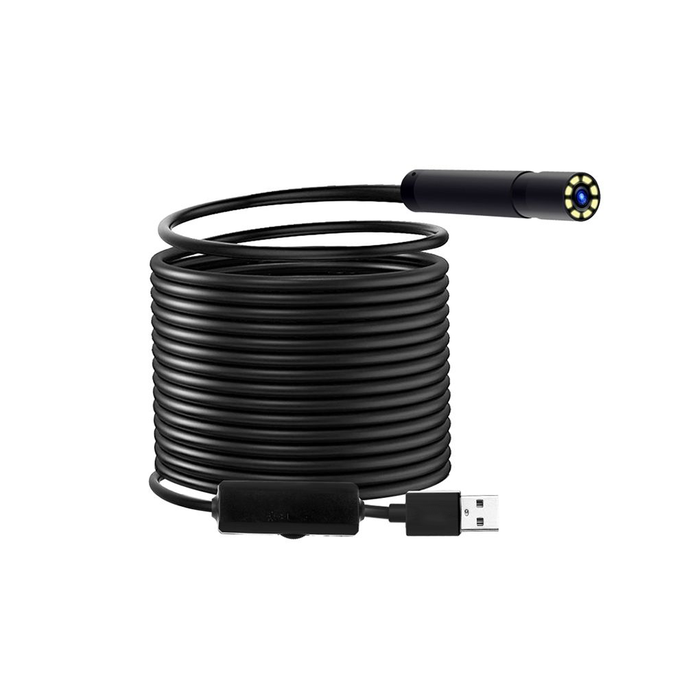 KOGEEK Industrial Endoscope Borescope Inspection Camera Built-in 8pcs LEDs 8mm Lens IP67 Waterproof USB Endoscope. 