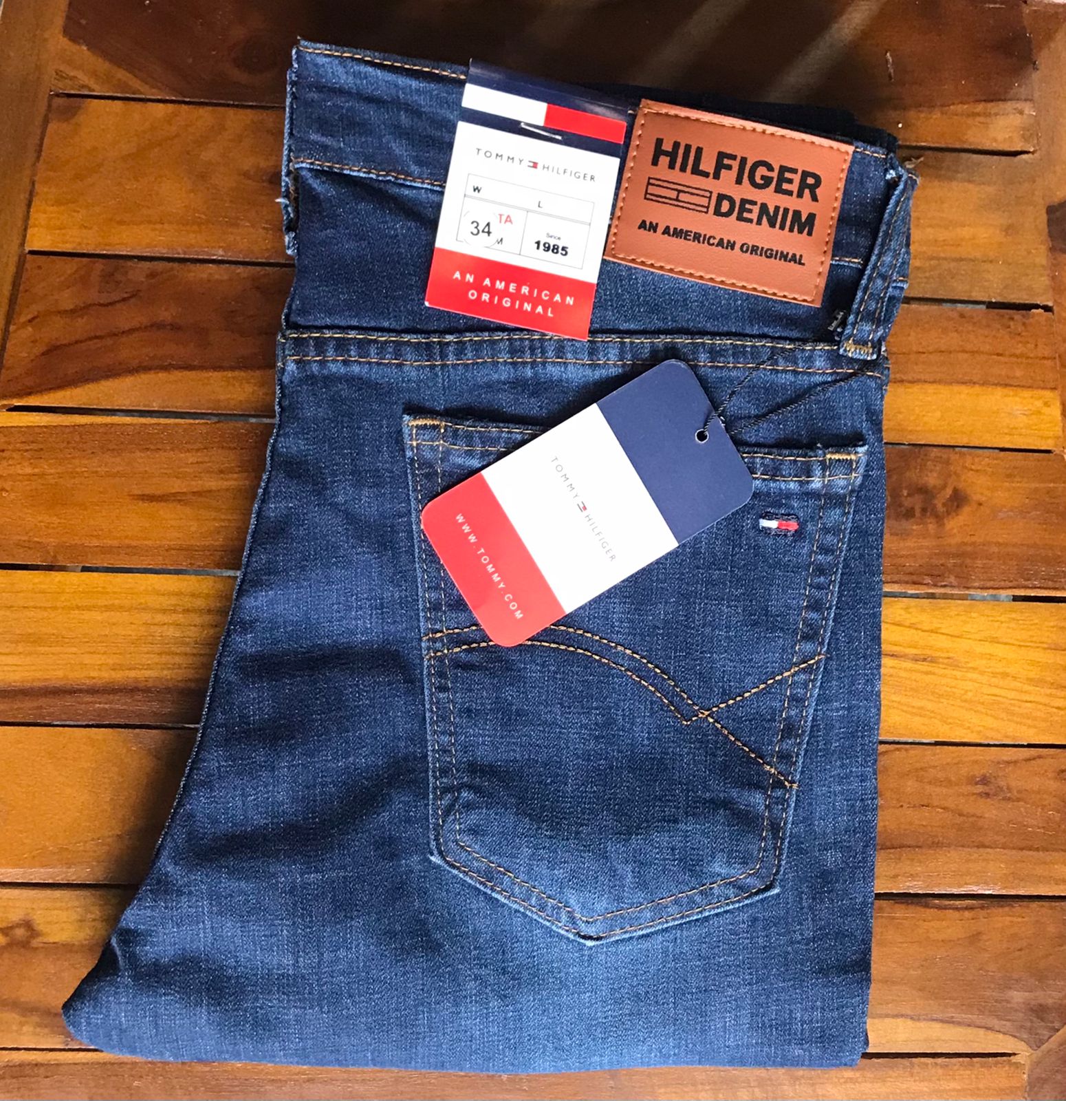 Factory Slim Straight cut Men Jeans. 