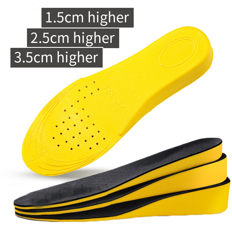 Light Weight Women Height Raiser Men Height Increase Insole Height Lift