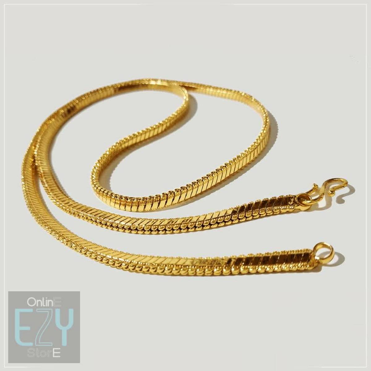 Box model hot sale gold chain