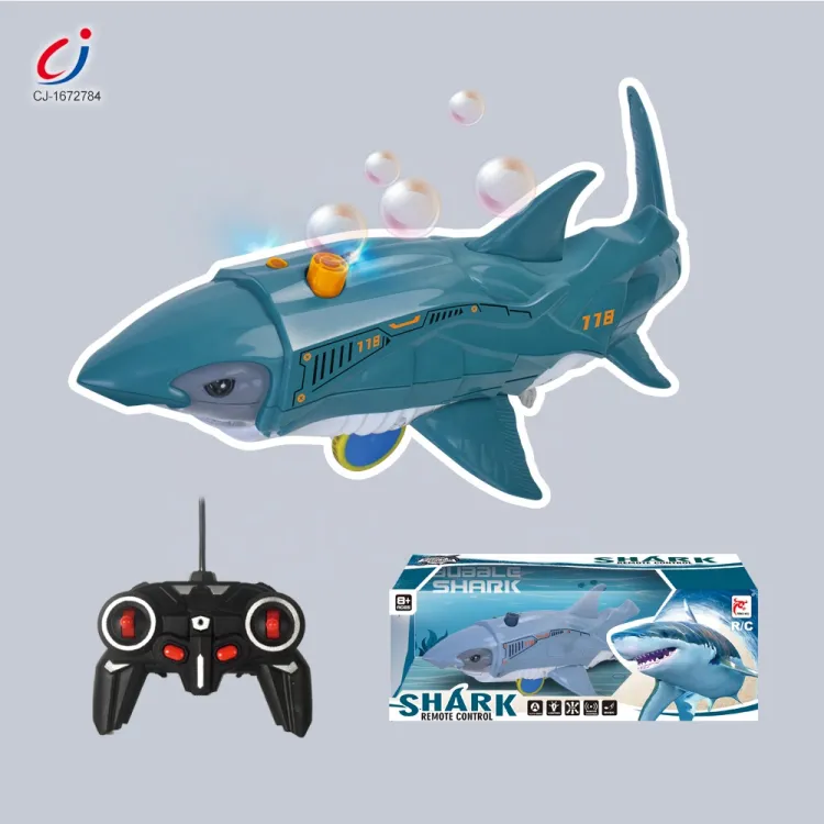 Remote control cheap shark for water