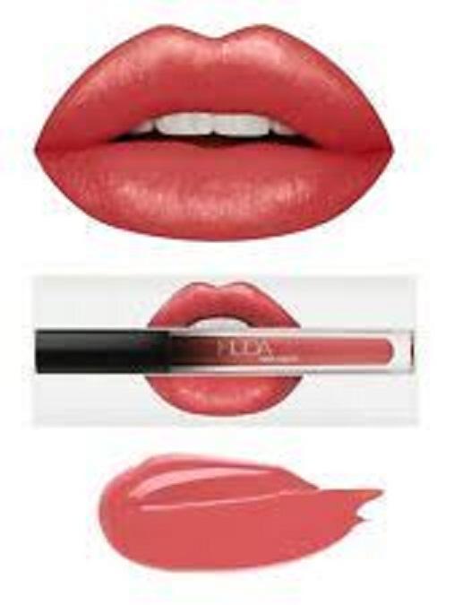 huda beauty h2o shiny lip cream