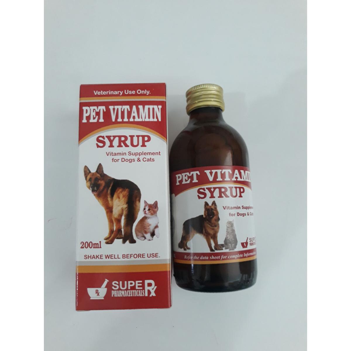 Dog best sale vitamin syrup