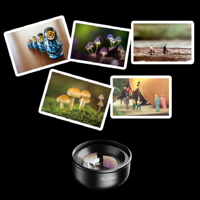 APEXEL HD Optic Camera Phone Lens 100mm Macro Lens Super Macro Lenses for IPhonex Xs Max Samsung S9 All Smartphone. 
