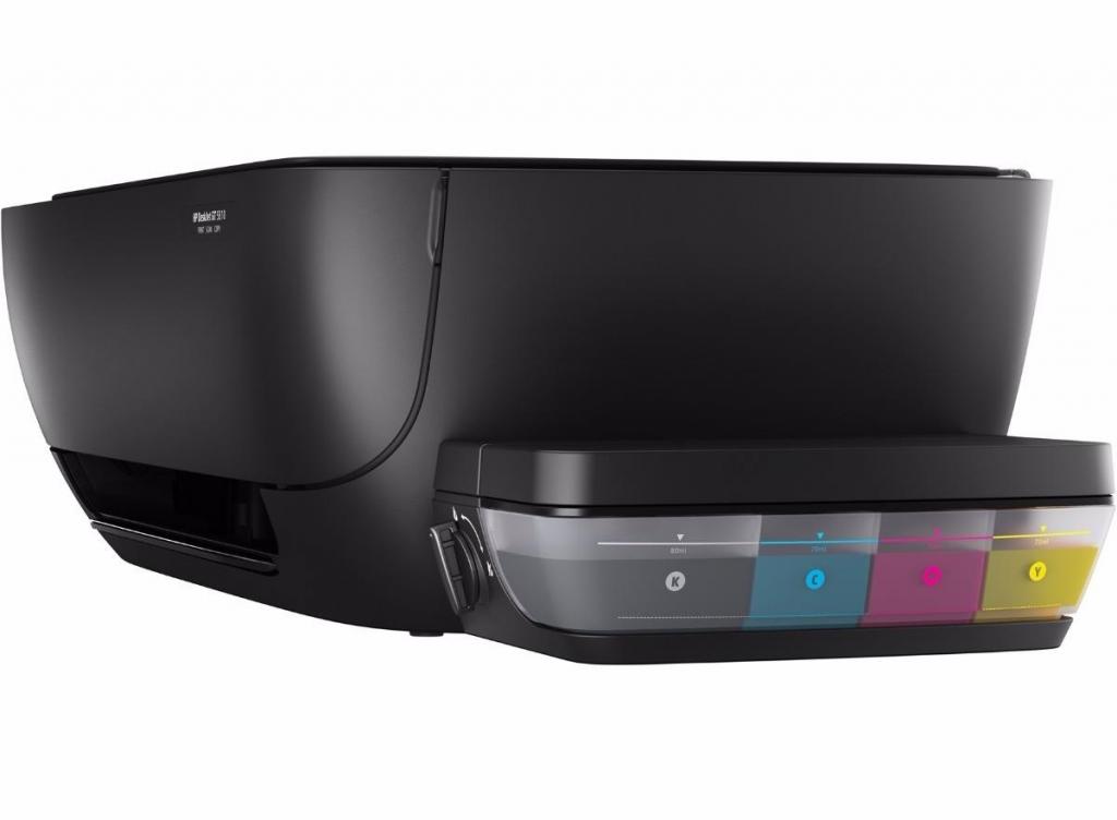 HP Ink Tank 415 WiFi Colour Printer, High Capacity Tank 6000 Black and 8000 Colour,Low Cost per Page (10p for B/W and 20p for Colour), Borderless Print. 