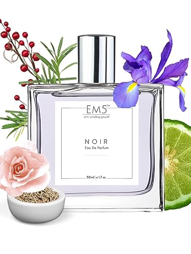 EM5™ Noir Perfume for Men | Amber Woody Spicy | Eau de Parfum (EDP) | Strong and Long Lasting Spray | Luxury Gift for Him (FROM INDIA)SAB