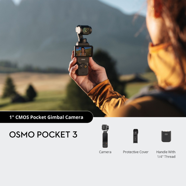 DJI Osmo Pocket 3. 