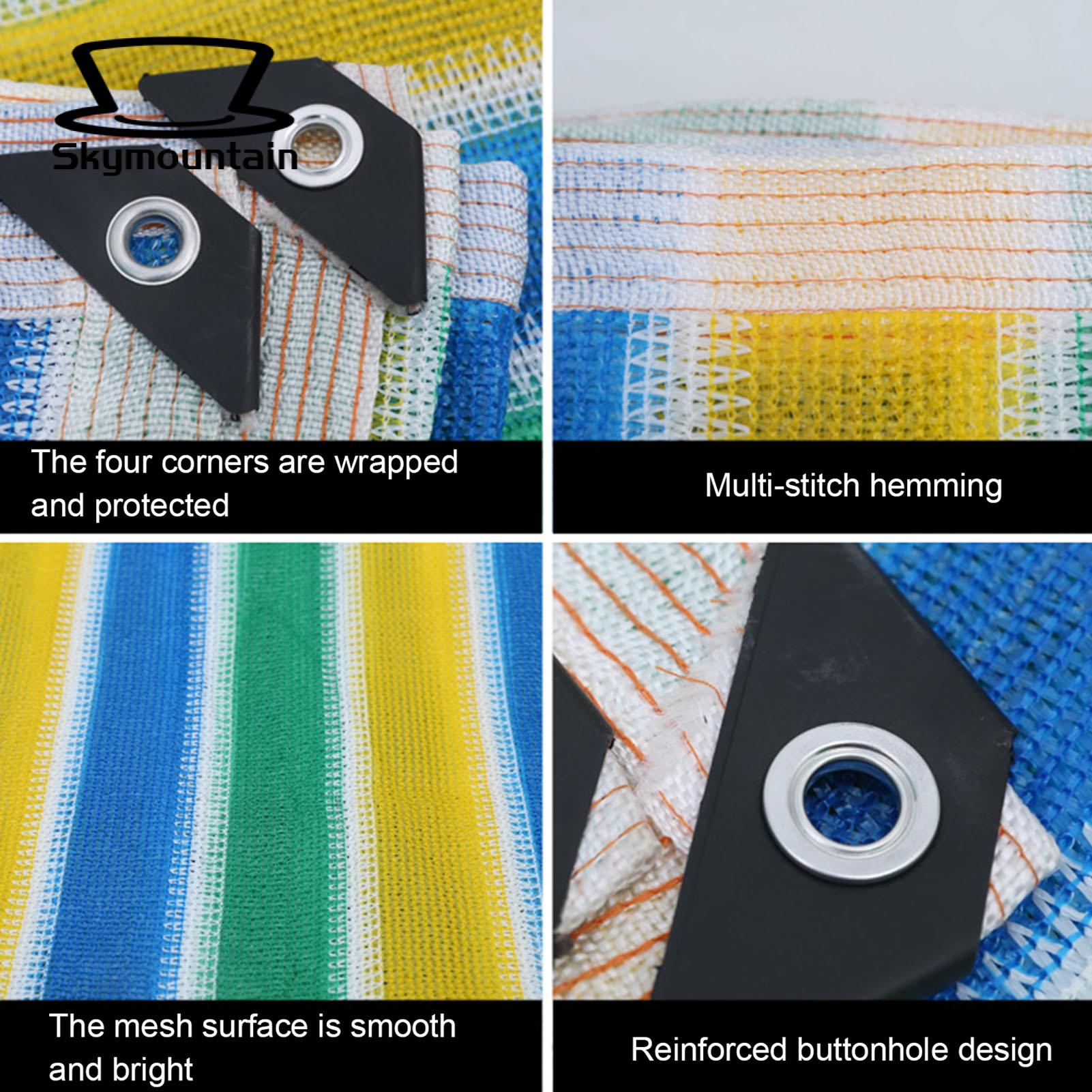 Patio Shade Cover Waterproof Uv Block Sun Shade Canopy for Swimming Pool Garden Easy Installation Anti-aging Sun Protection Awning Sunscreen Net Awning. 