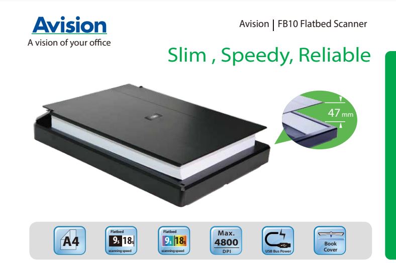 Avision FB10. 