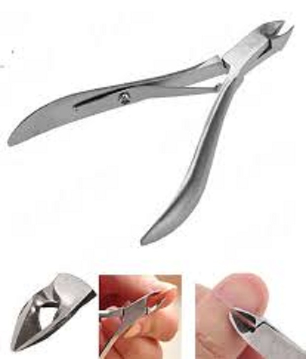 Toenail Clippers, Stainless Steel Doctor's Pliers for Thick Inlay Nails for The Elderly Long Toe Nail Scissors. 