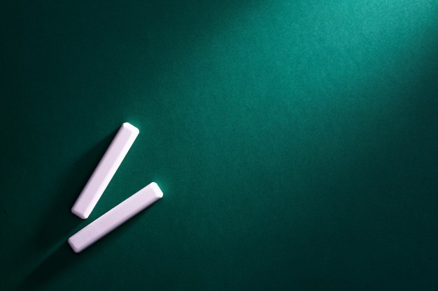Green chalk board 1 x 1.5. 
