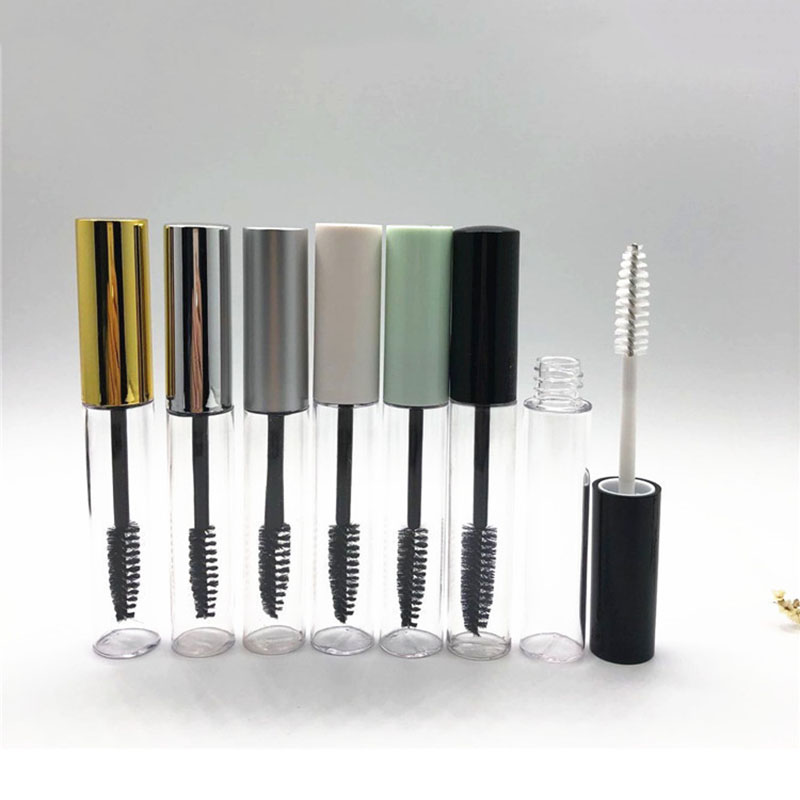 10ml 9 Cap Bottles Makeup Container Refillable Colours Bottle Accessories Mascara Tube Empty. 