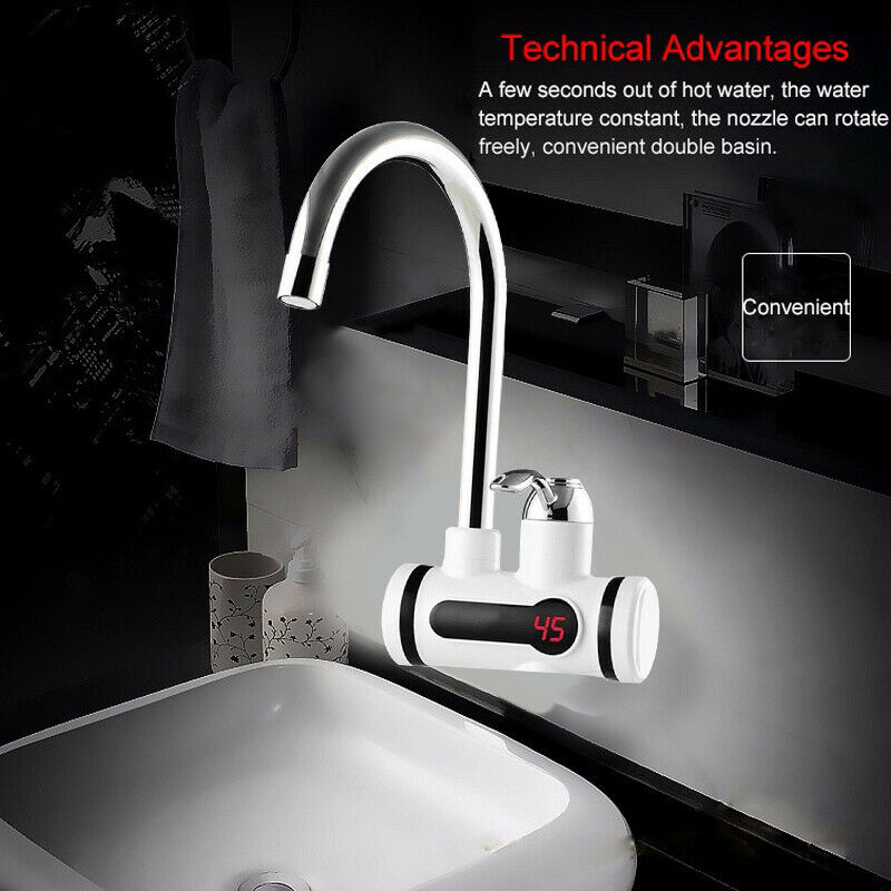 Electric Kitchen Water Heater Tap Instant Hot Water Faucet Heater Cold  Heating Faucet Tankless Instantaneous Water Heater Eu Plug: Buy Online at  Best Prices in SriLanka | Daraz.lk