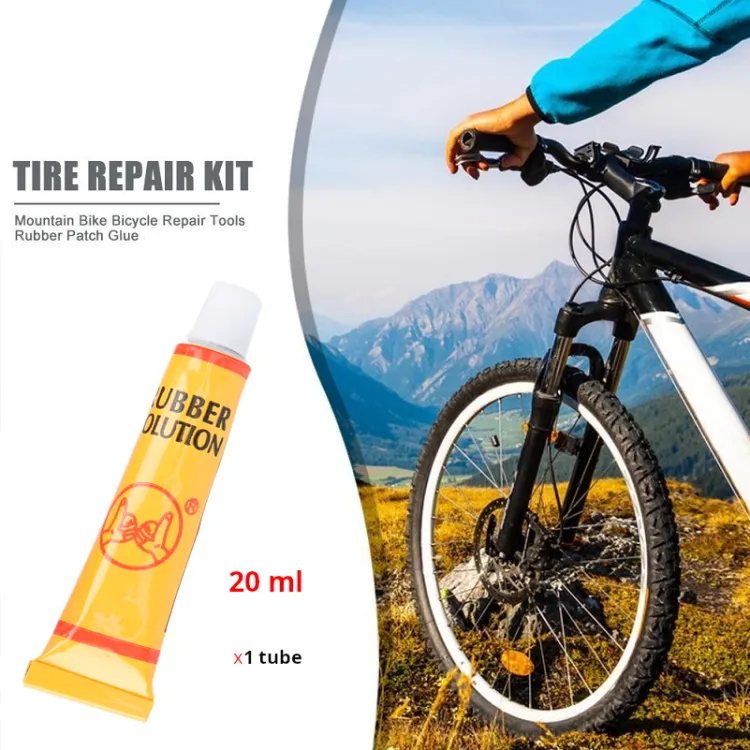 Dreafly Bicycle Bike Tire Tyre Tube Patching Glue Rubber Cement Adhesive  Repair Tool