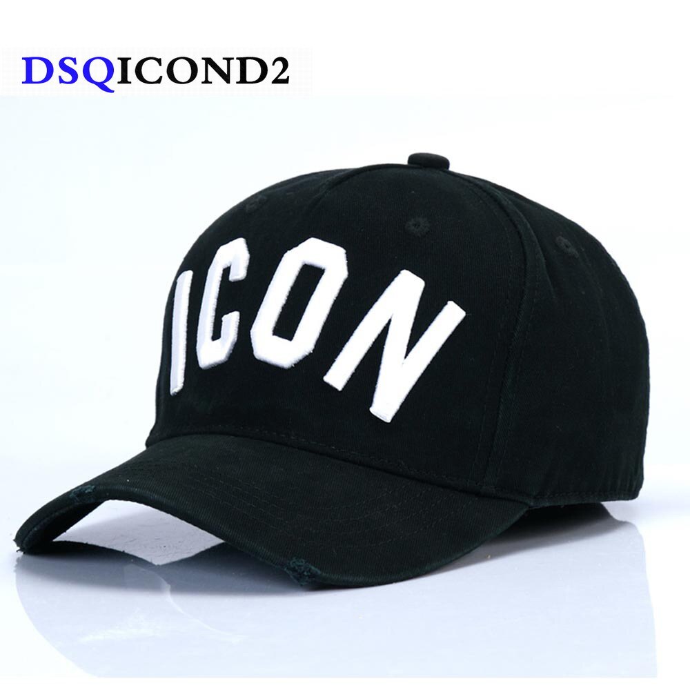 all black icon cap