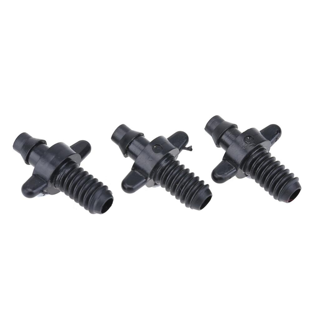 【ZOSR】6mm Male Thread Single Barbed 4/7mm PVC Hose Connector Home Garden. 