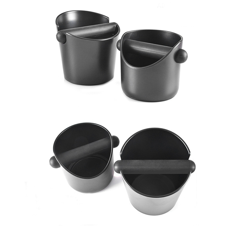 Household Small Slag Tank Coffee Knocking Slag Bucket Non-Slip Waste Slag Bucket Coffee Slag Recycling Bucket. 