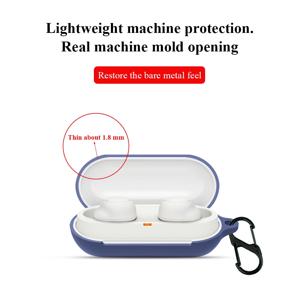 Bluetooth Earphone Silicone Case For Sony WF-C500. 