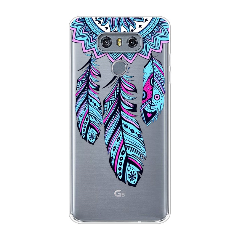 For LG G6 Case 5.7'' Slim Transparent Soft TPU Clear Back Cover For LG G6 LGG6 G 6 LG6 H870DS H870 Phone Cases Fundas Coque Capa. 