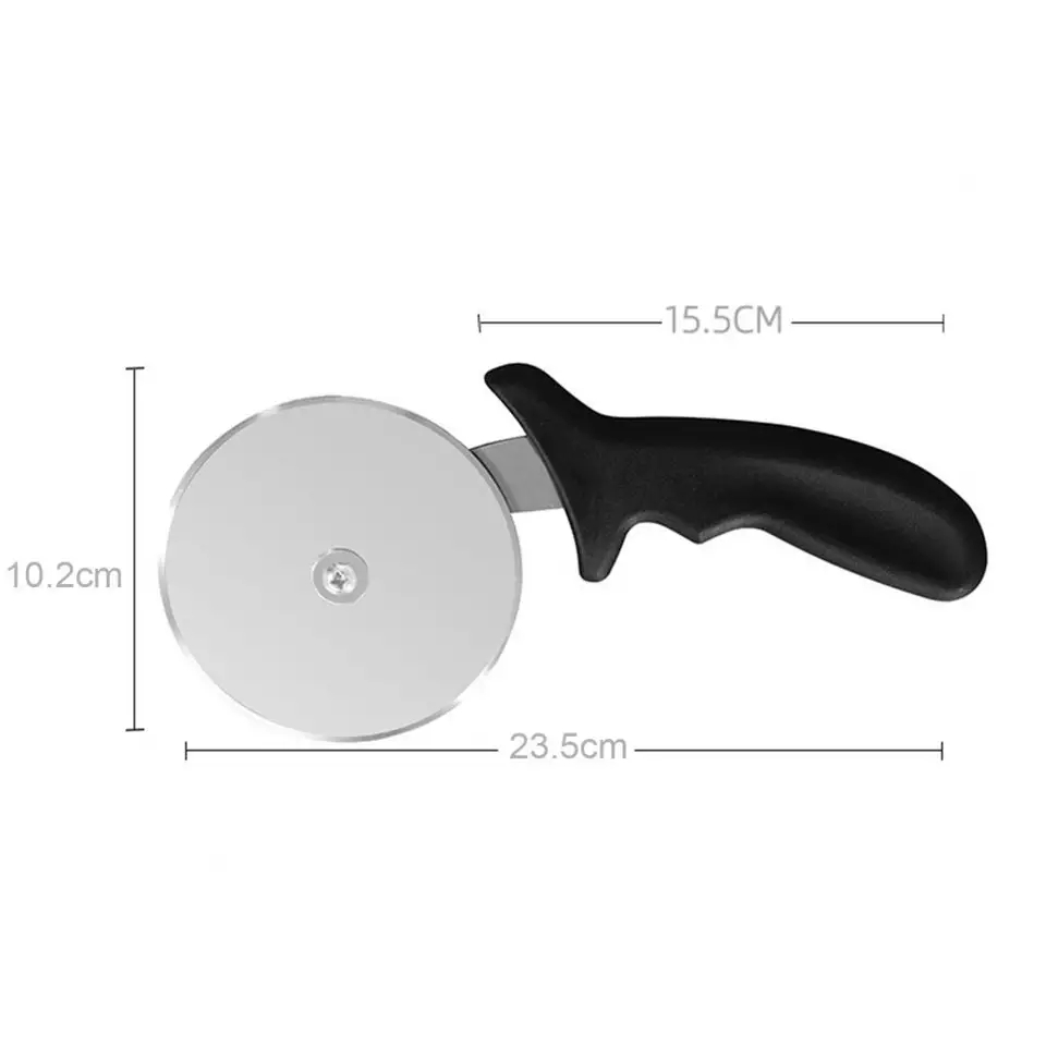 Pizza Cutter Wheel 4inch Super Heavy 173g Stainless Steel Blade