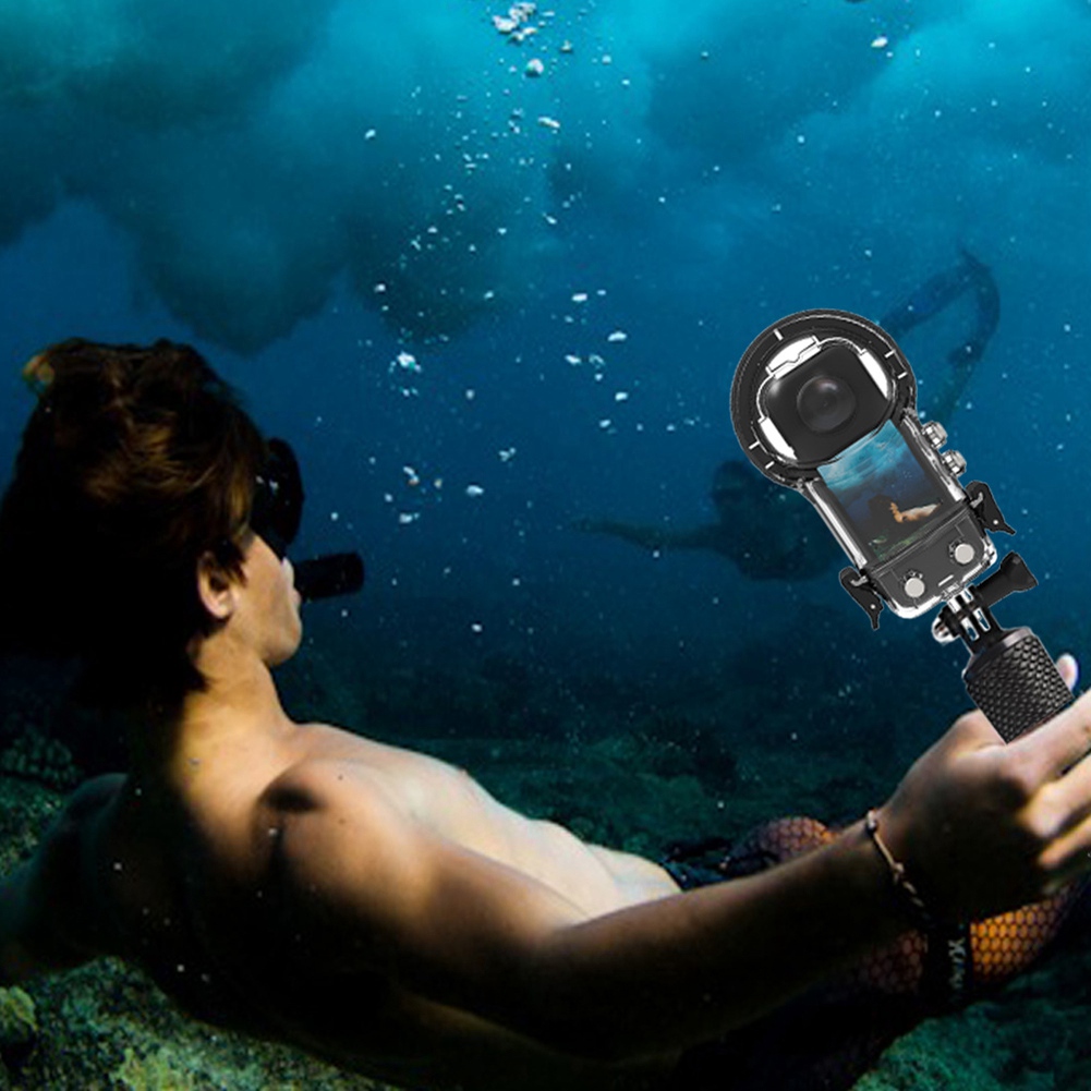 Waterproof Housing Case for Insta 360 X3,Underwater Dive Protective Shell Aciton Camera Accessories. 