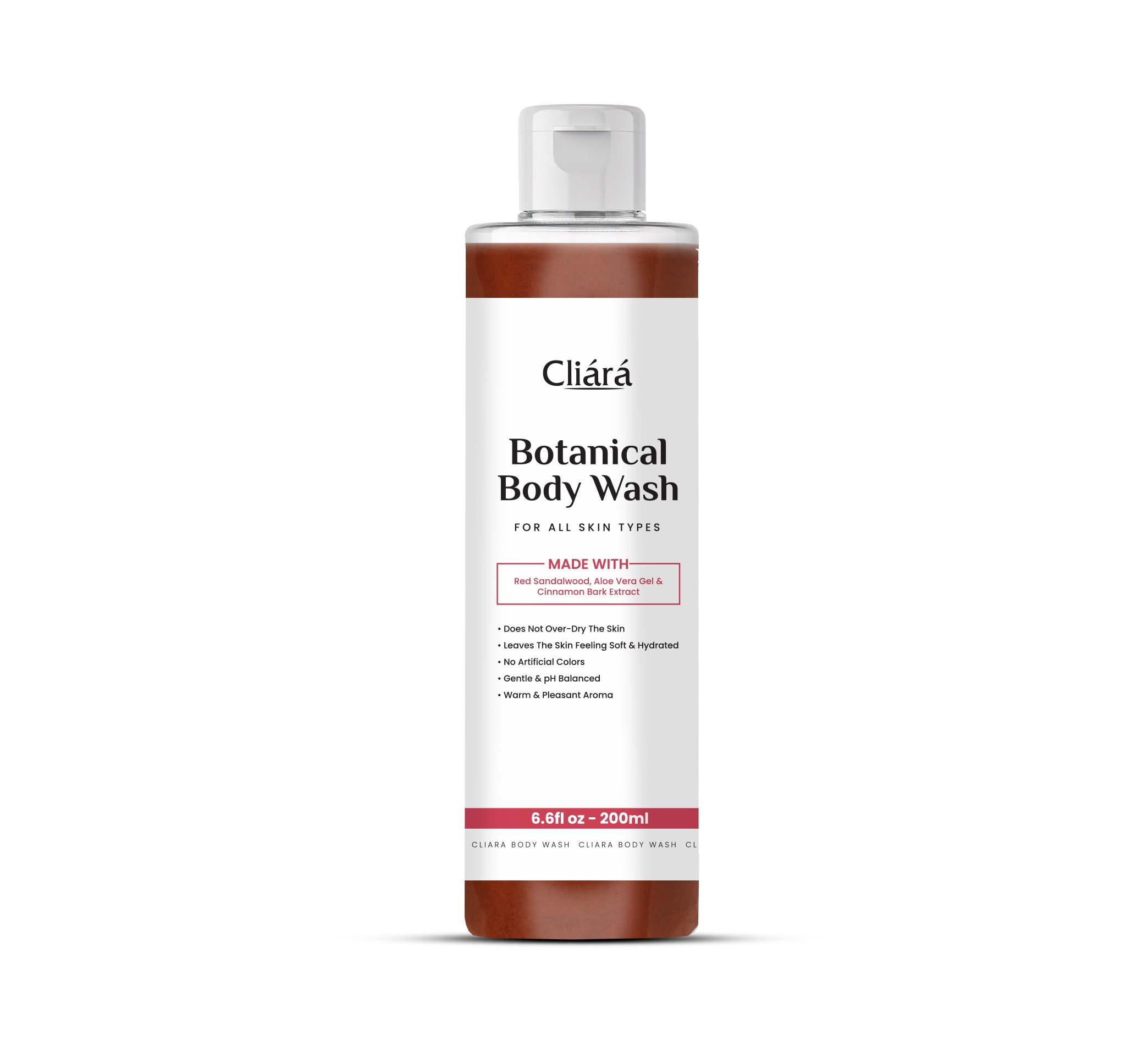 Cliara Botanical Body Wash 200ml