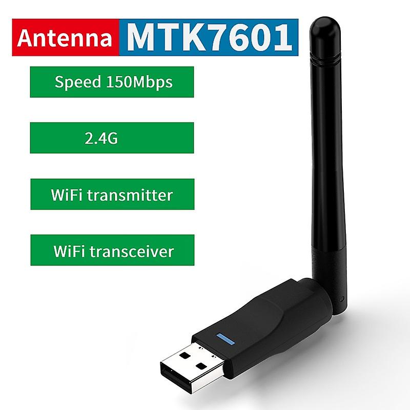 Usb Wifi Adapter Mini Network Card 150mbps 2dbi Wi Fi For Pc Wi Fi Antenna Dongle 24g Usb20 4546