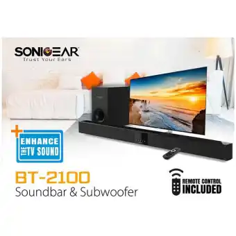 soundbar sonicgear bt2100