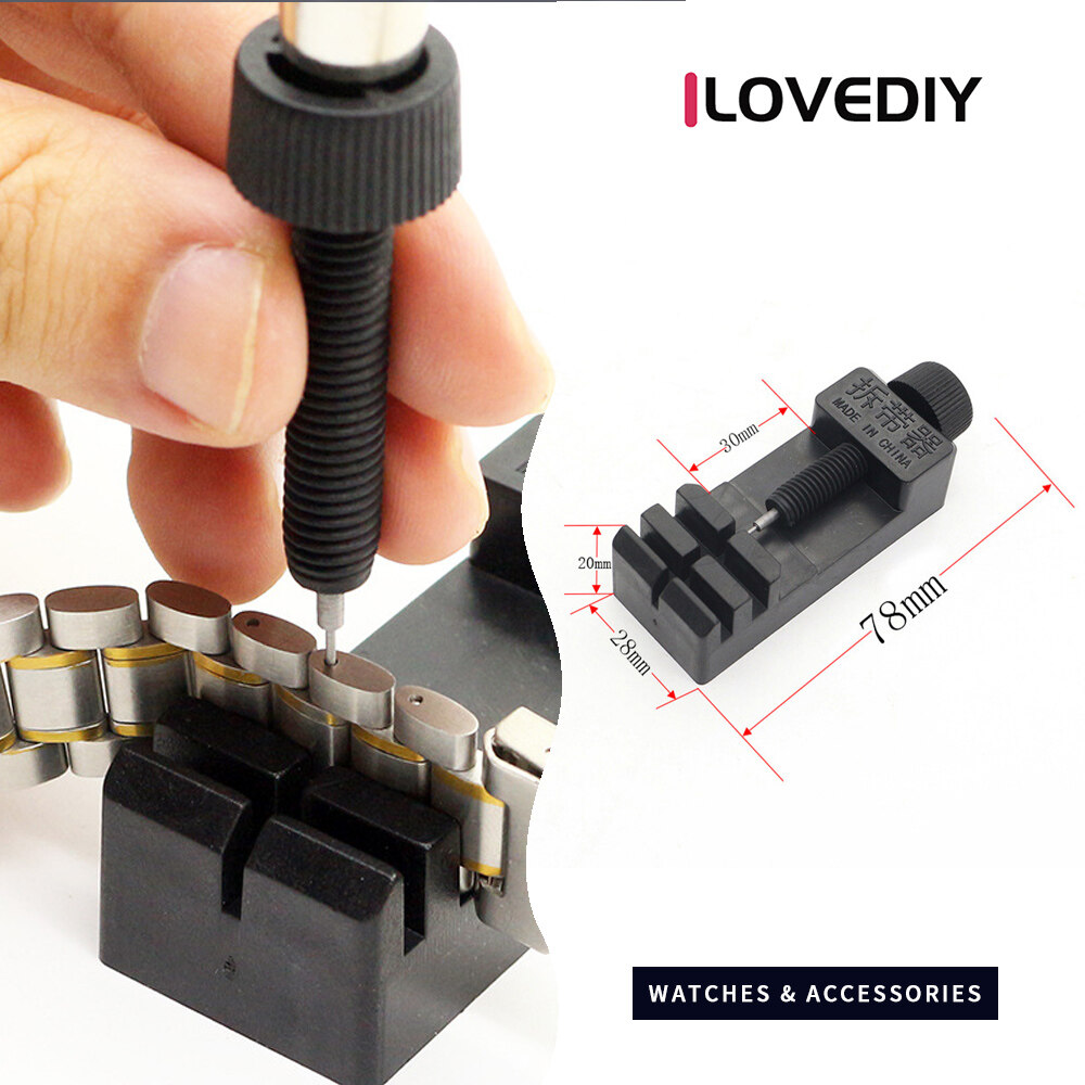 【ZIME】[ILOVEDIY] Watch Band Remover Professional Watch Repair Tool Kit Link Pin Remover Adjuster