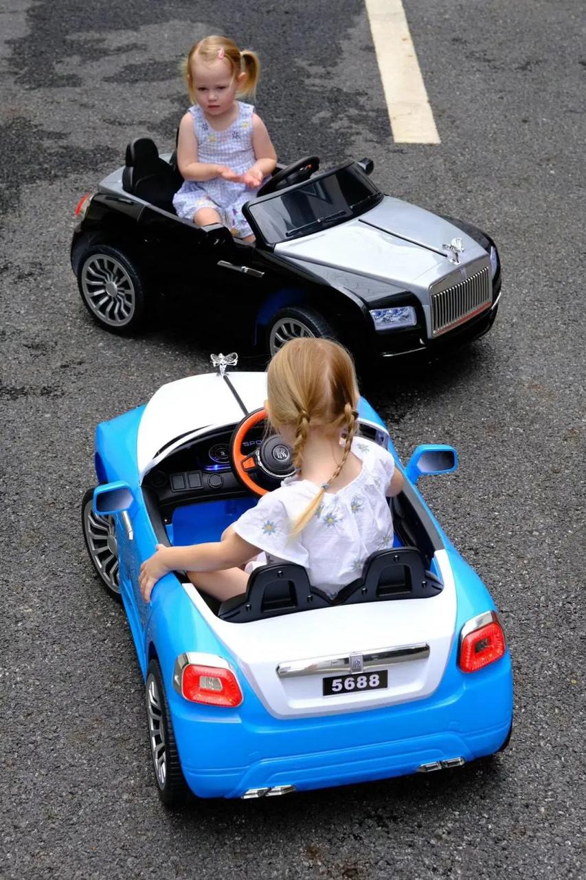 INeedz Kids ROLLSROYCE Battery Operated Ride on Car for Kids with 5 Motors, Music, Spring Suspension and Swing, ISI Certified (Black) | INeedz CCS 495. 
