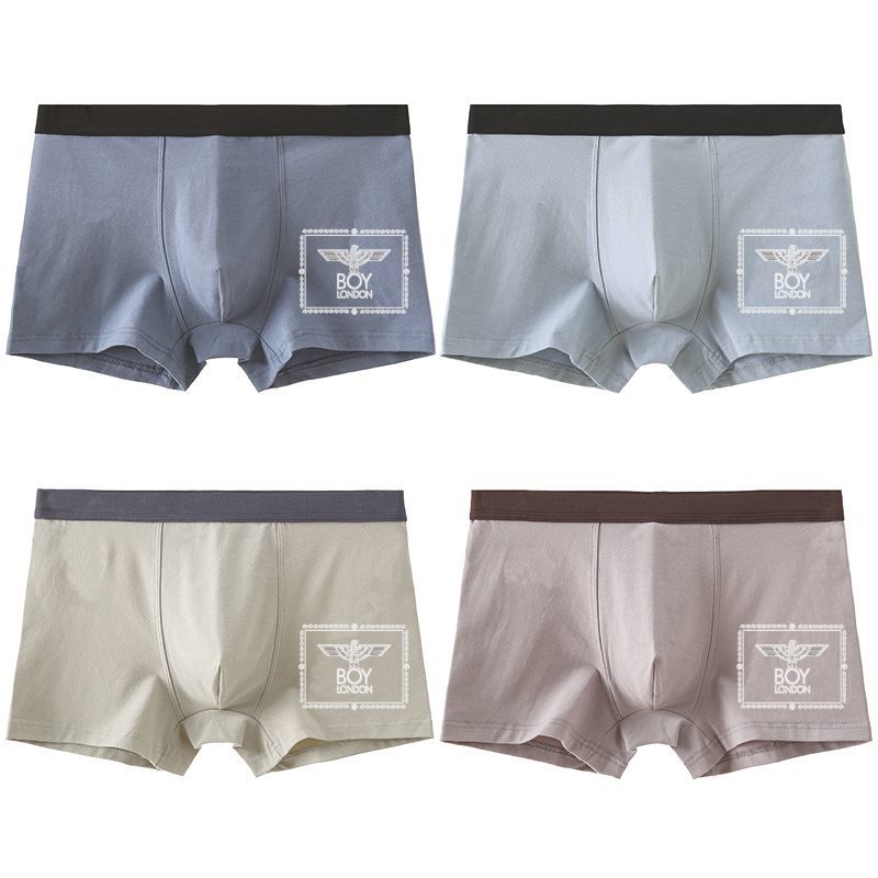 Student Underwear Men's Youth Boys' Underwear Middle School Students Pure Cotton Boxer Shorts Middle and Big Children Boys' Underwear. 