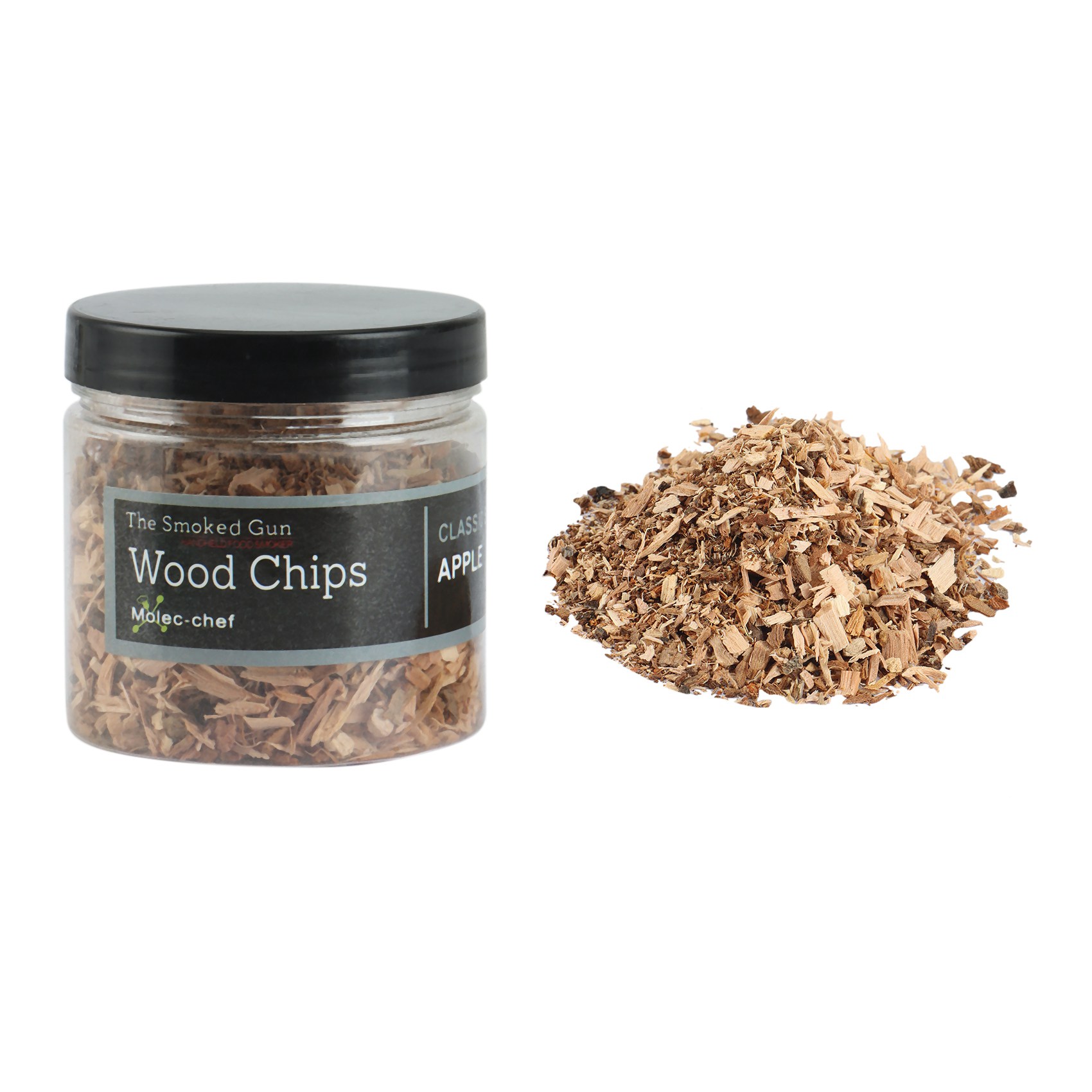 Wood Chips Set for Smoking Infuser - Wood for Food Smoker and Cocktail Smoker(Apple Wood)