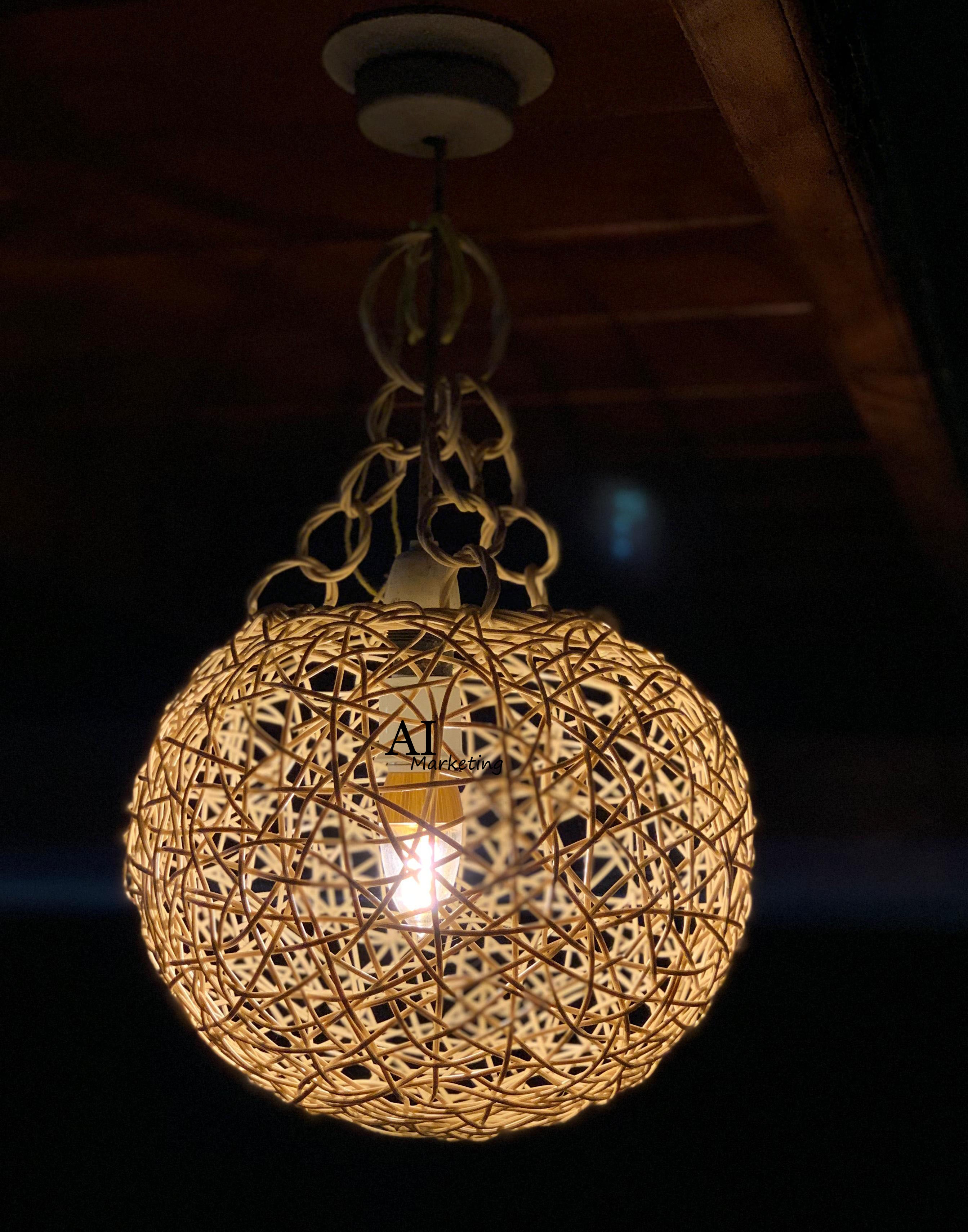 Lamp Shade / Cane Lamp Shade / Hemp Ball / Hanging Lights For Home Decoration