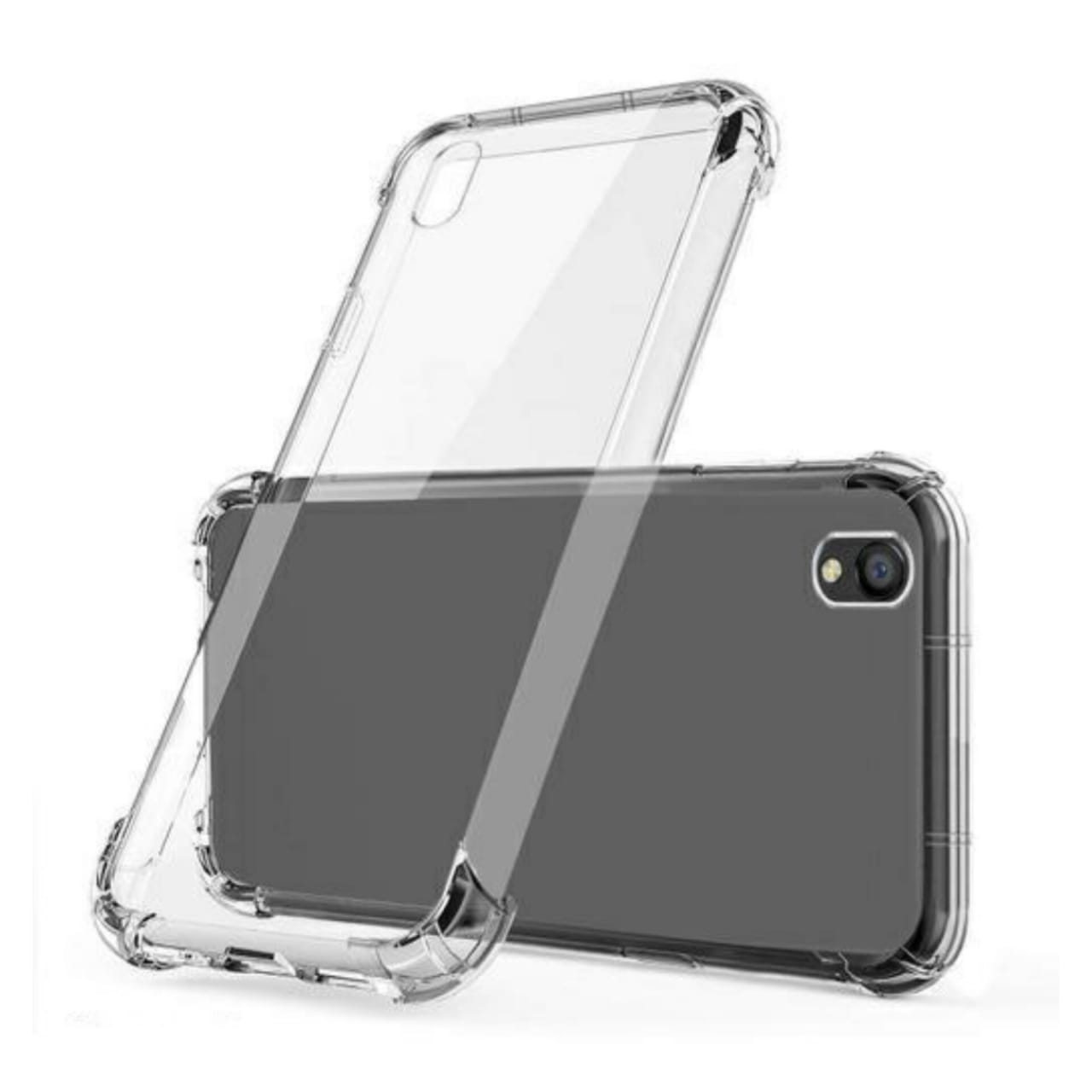 Luxury Shockproof Clear Case For Samsung Galaxy A3 Core Back Cover Transparent Silicone Case Soft Airbag Bumper Lens Protection Cute Design For Girls Boys New