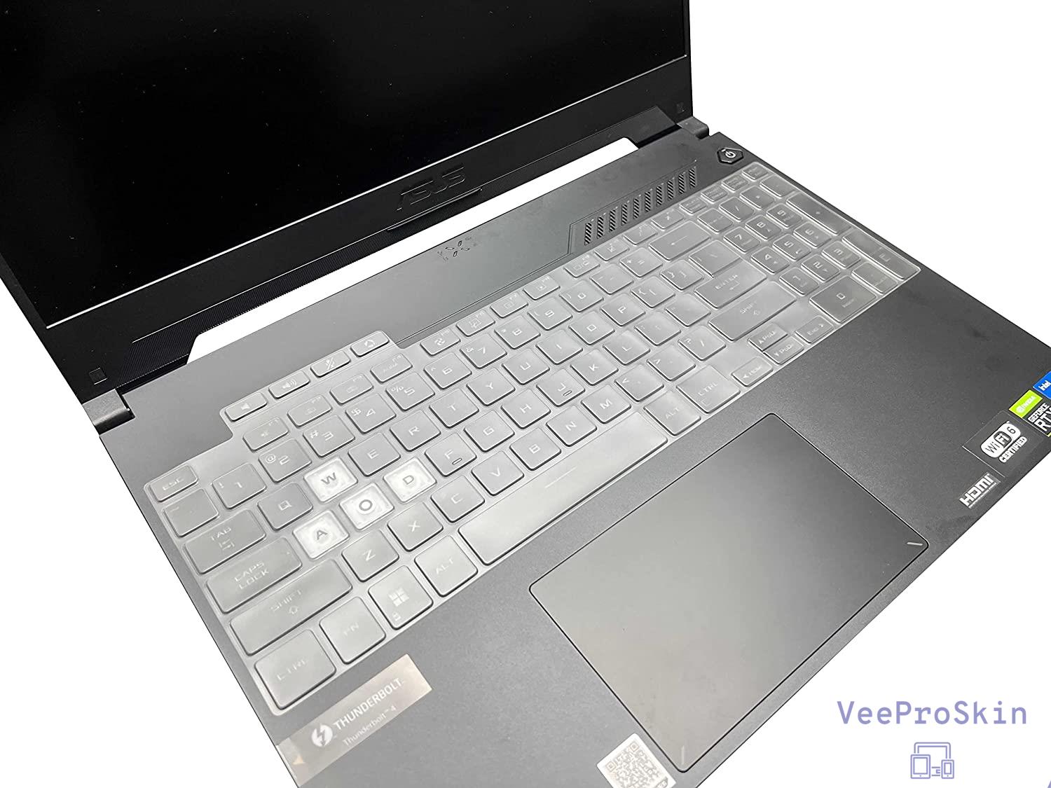 TPU Laptop Keyboard Cover Skin For ASUS TUF Dash F15 2022 FX517Z FX517ZR FX517ZM FX517ZE FX517ZC FX517Z FX517 ZR ZM ZE ZC 15.6''. 