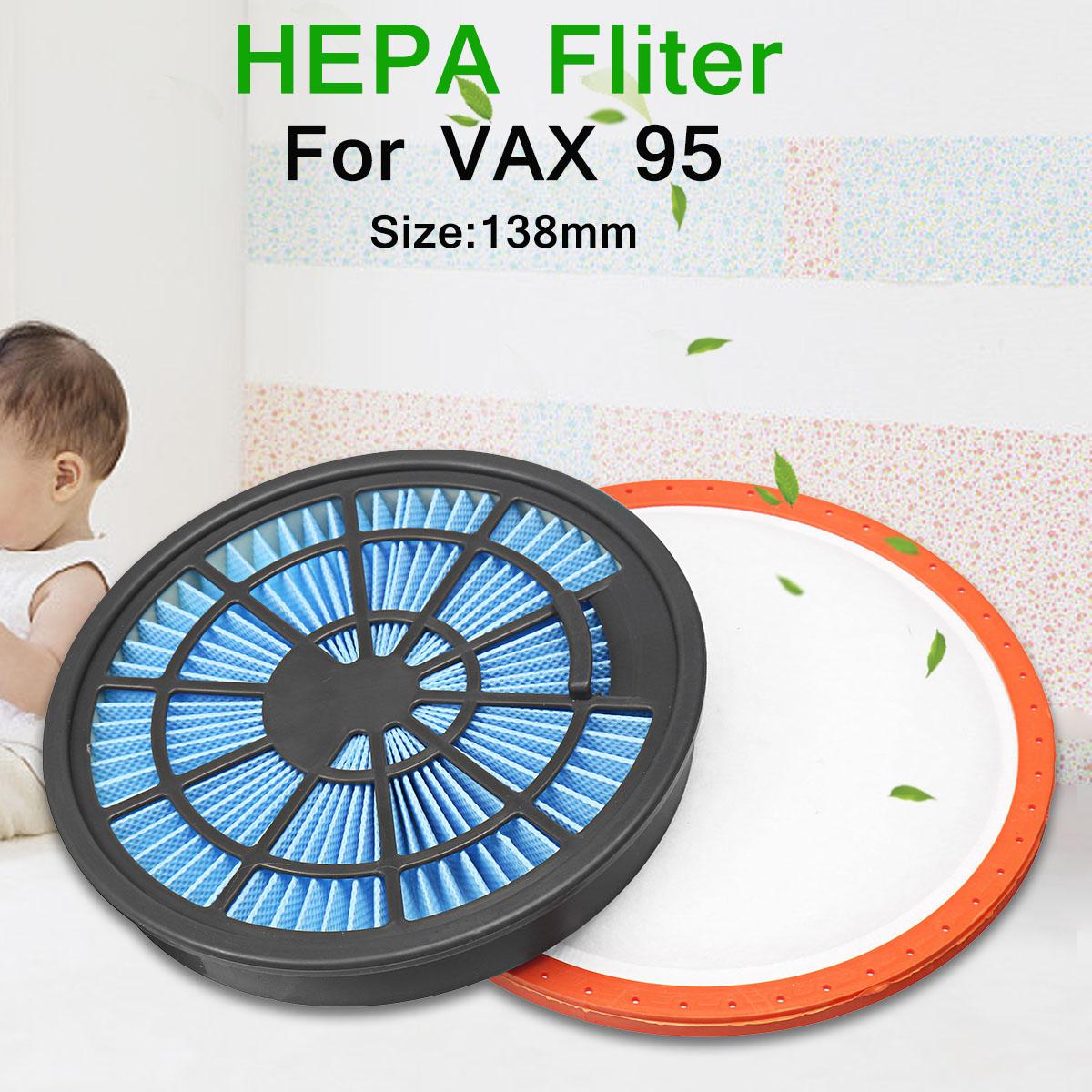For VAX Type 95 Hepa Wash Filter Kit Power 4 C85-P4-Be bagless Vacuum Hoover