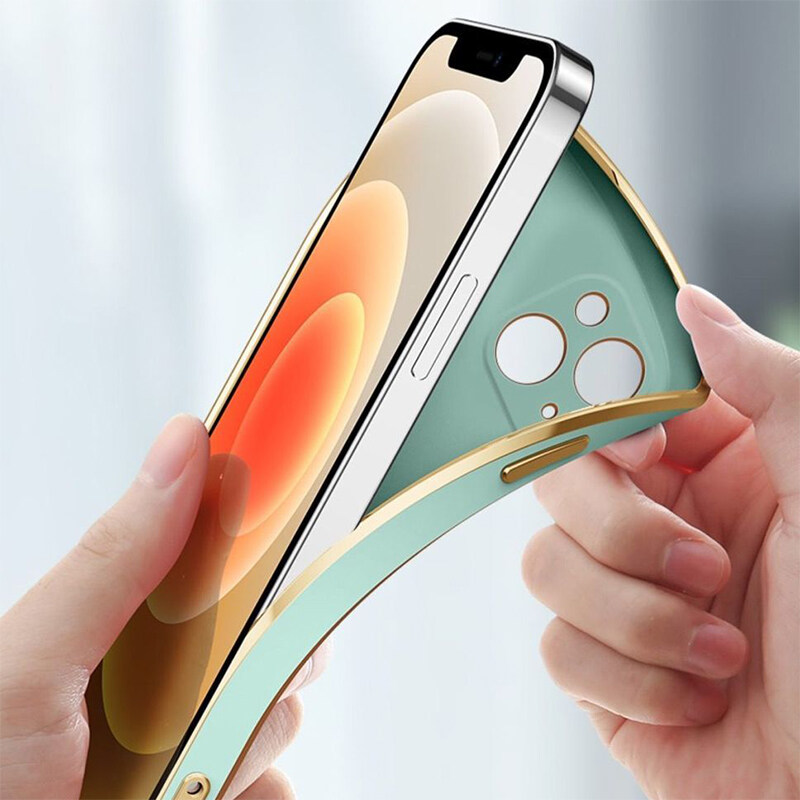 For Samsung Galaxy A23 4G Back Cover with Ring Holder Stand + Wrist Strap Shiny Plating Square Bumper Protective Case Soft Silicone Shockproof Mobile Phone Cases. 